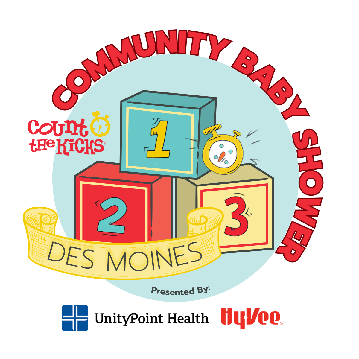 The Des Moines Community Baby Shower - logo
